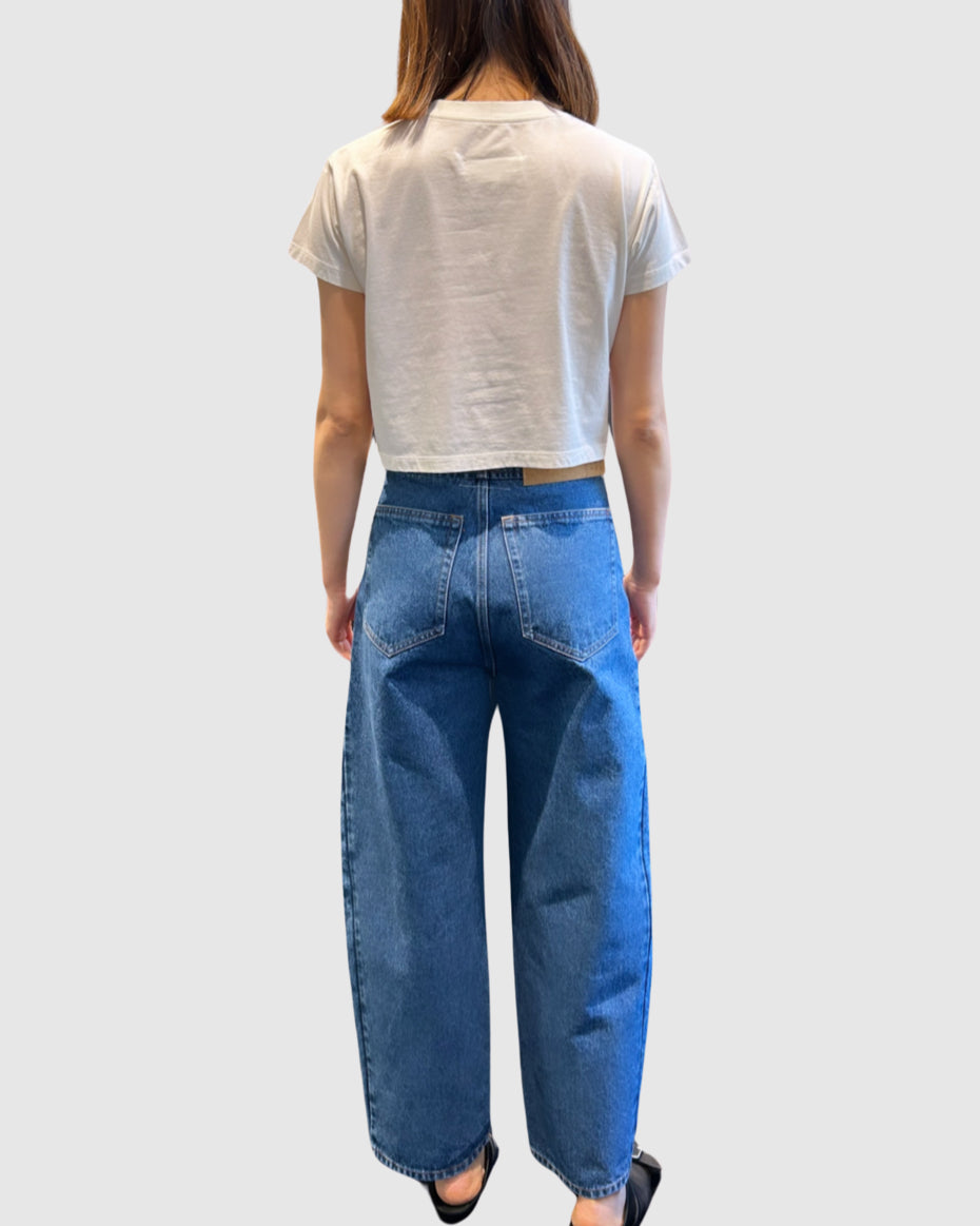 Coated Five Pocket Jeans