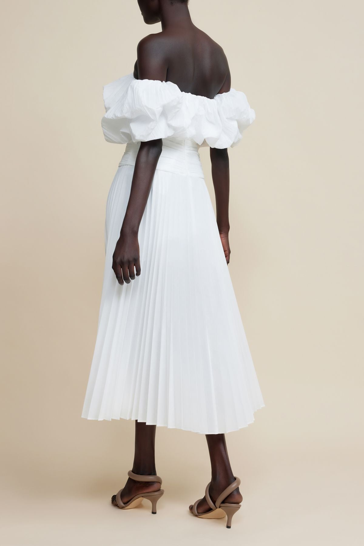 Ivory Arahura Midi Dress