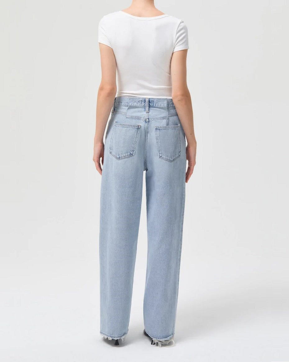 Blue Dax Tucked Upsized Jeans