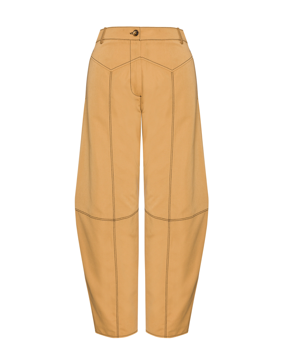 Camel Conic Pants