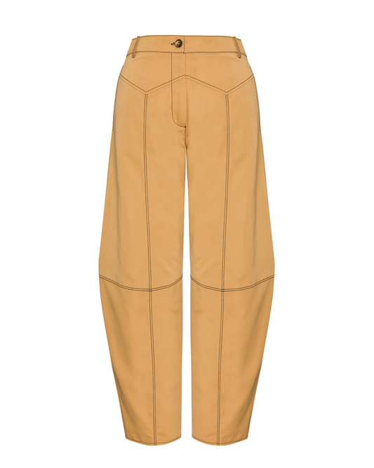 Camel Conic Pants