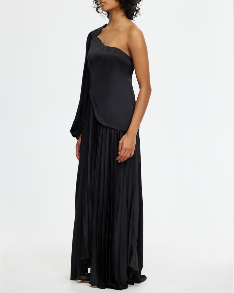 Black Denbury Maxi Dress