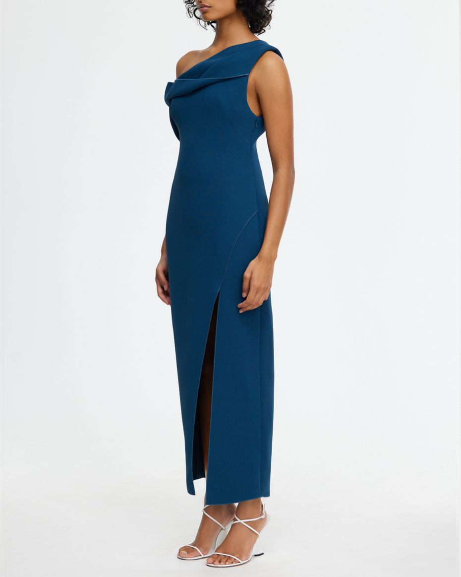 Navy Ashford Maxi Dress