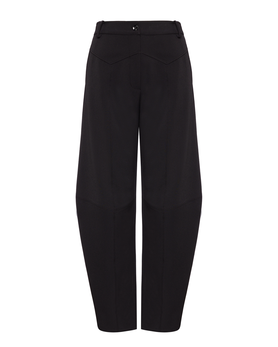 Black Conic Pants