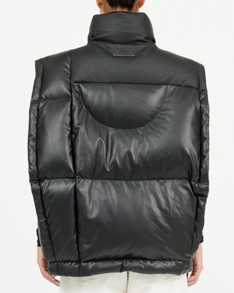 Black Oversized Puffer Vest