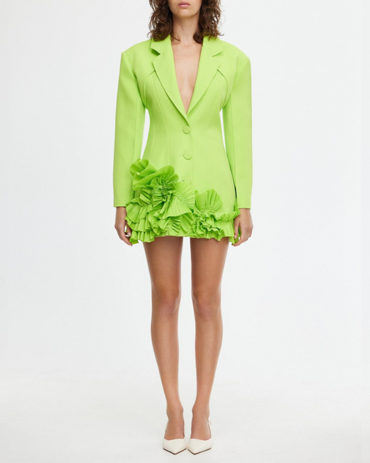 Lime Green Hampstead Blazer Dress