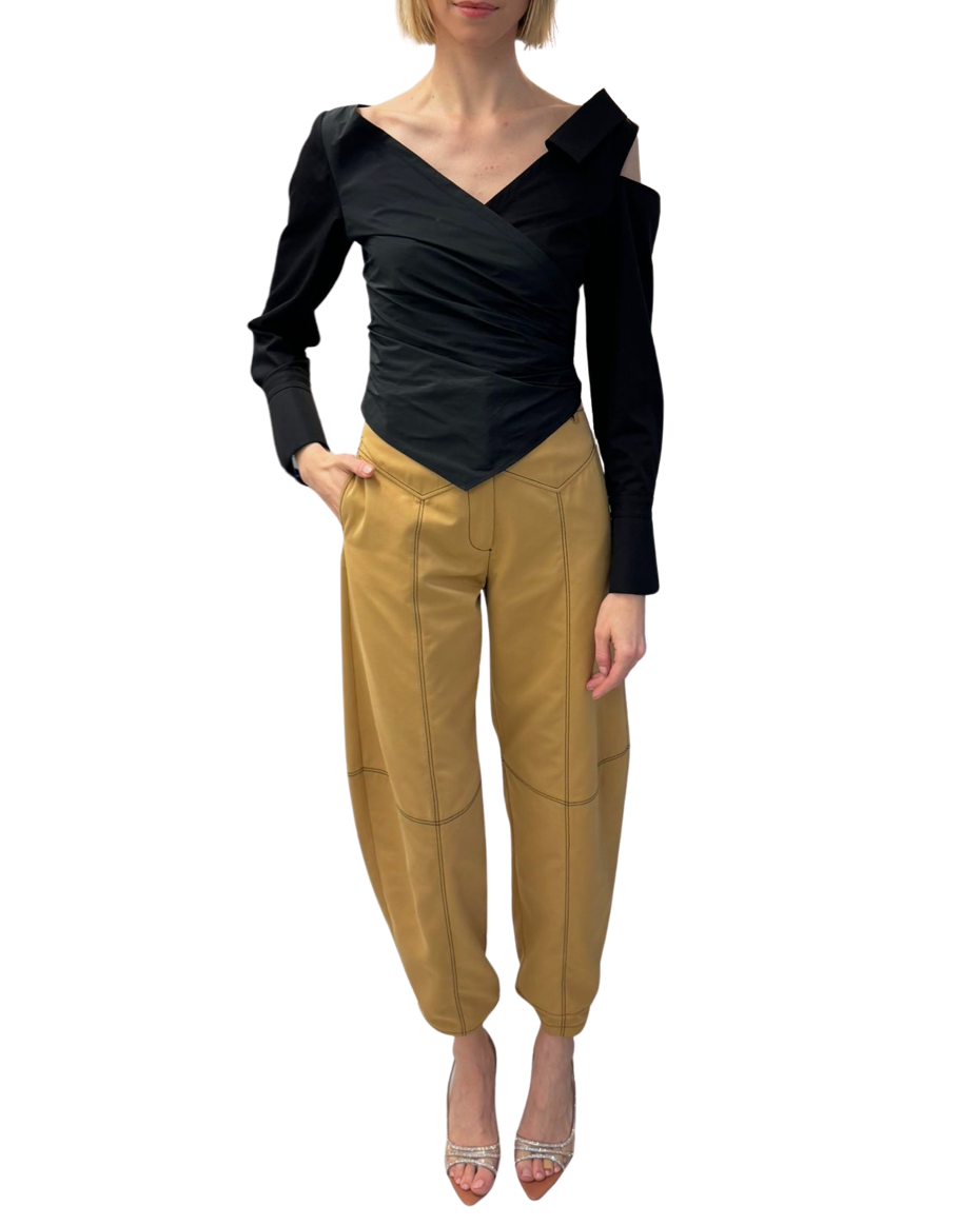 Camel Conic Pants