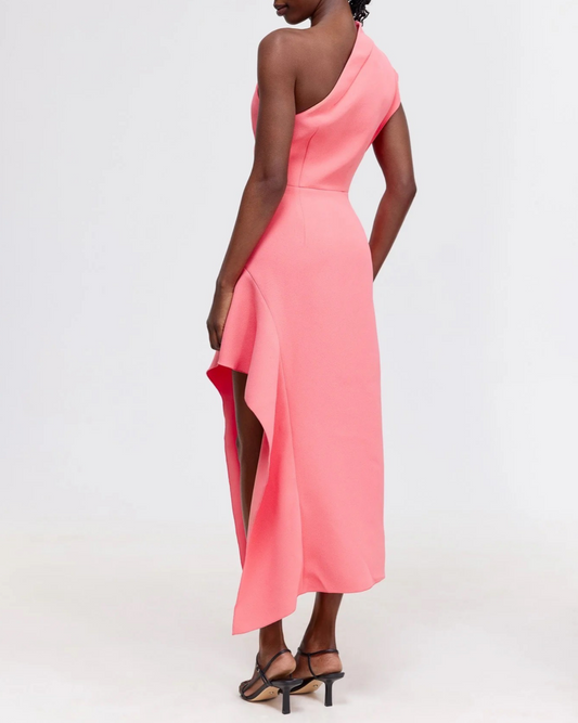 Pink Rose Eddington Midi Dress