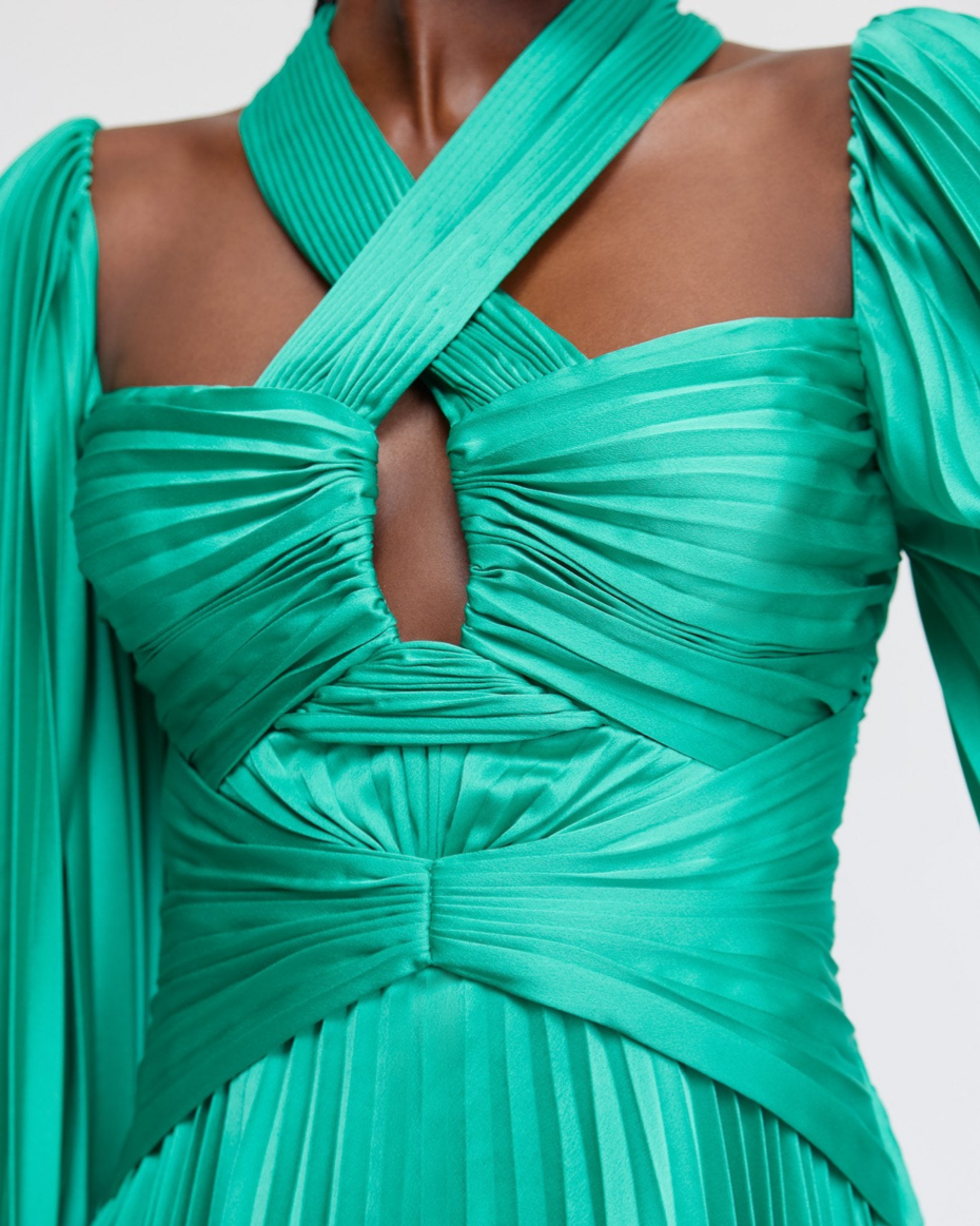 Biscayne Green Valaria Mini Dress