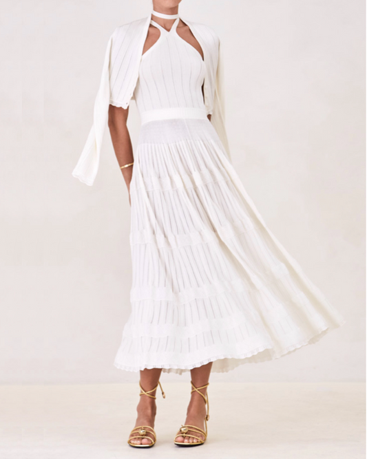 White Myla Dress