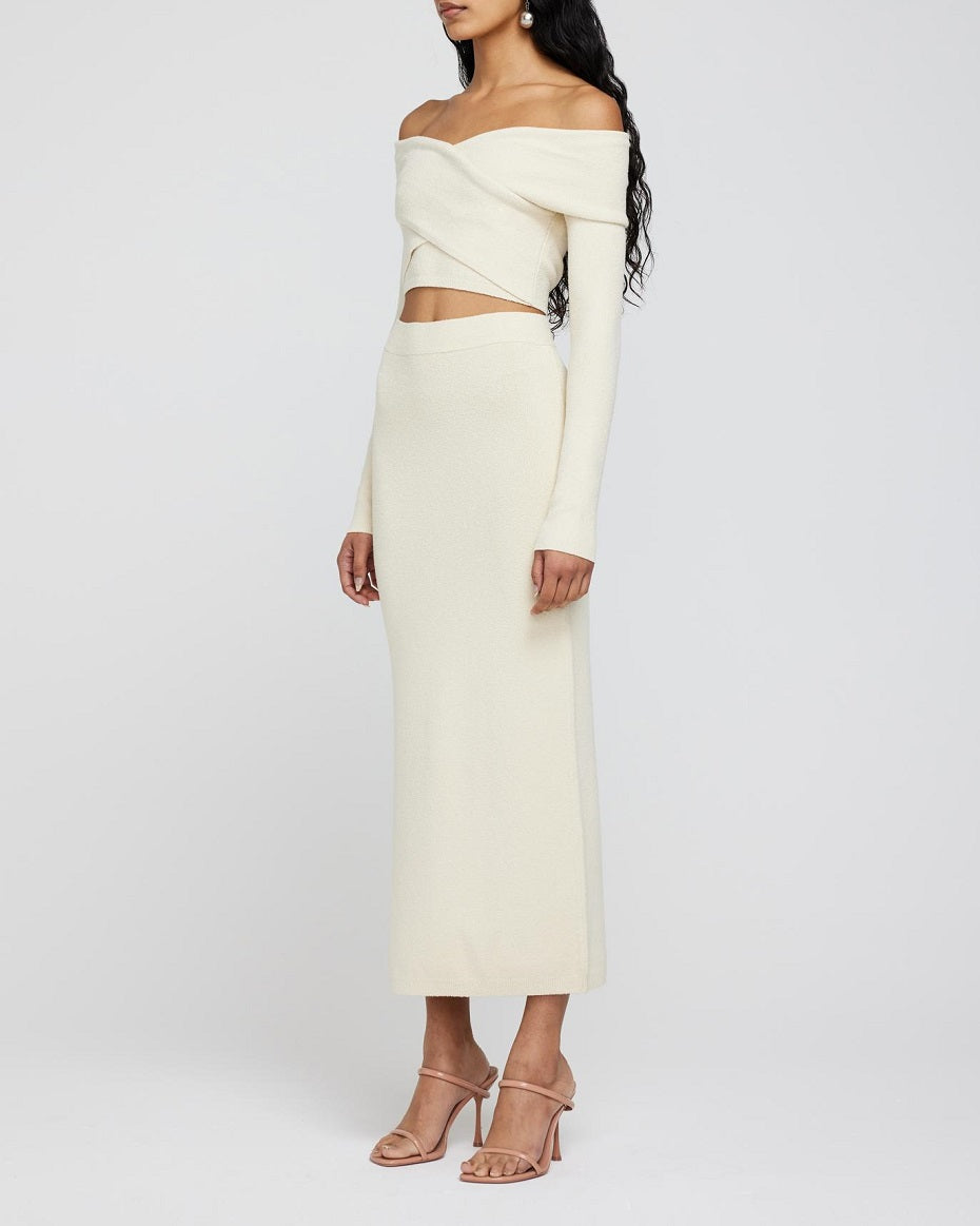 Natural White Verina Skirt
